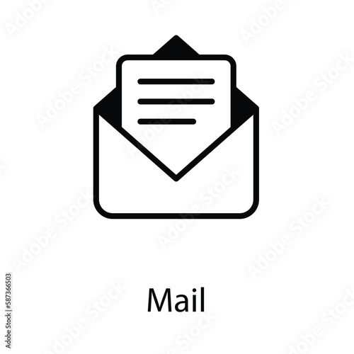 Mail icon design stock illustration © Graphics