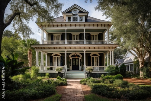 Southern Charm: Luxurious Traditional Style Home