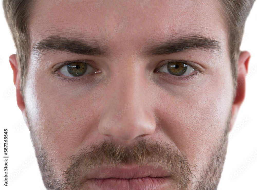 Close-up of serious man Close-up of serious man