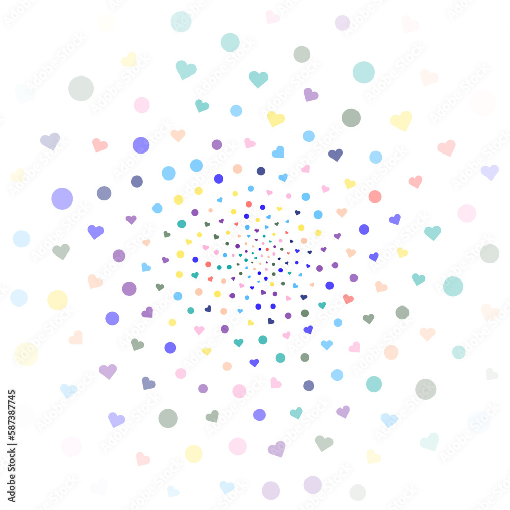 Festival seamless pattern with confetti. Repeating background, vector illustration with different shapes Festival seamless pattern with confetti. Repeating background, vector illustration with different shapes
