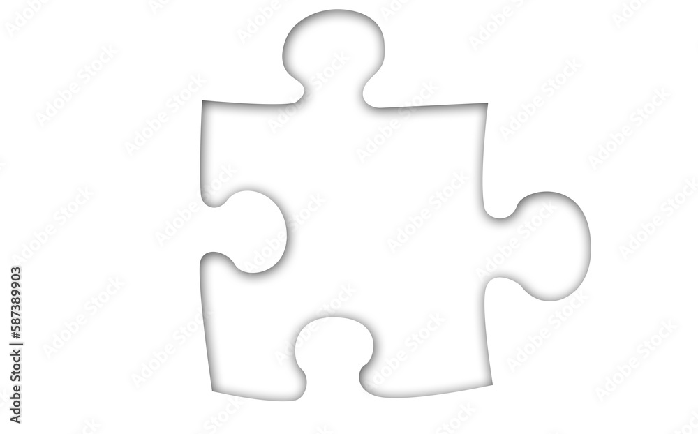 Composite image of puzzle piece Composite image of puzzle piece