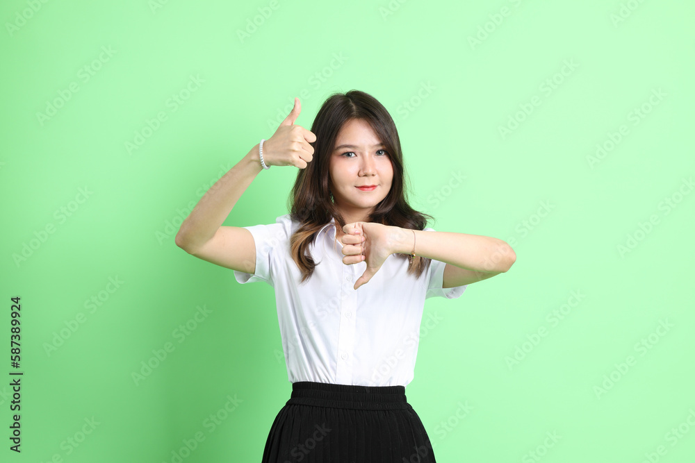 Fototapeta premium Young School Girl