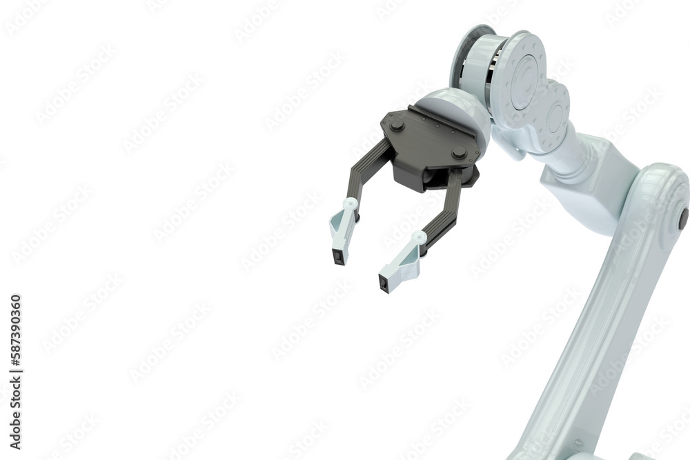 Metallic claw of robotic hand Metallic claw of robotic hand