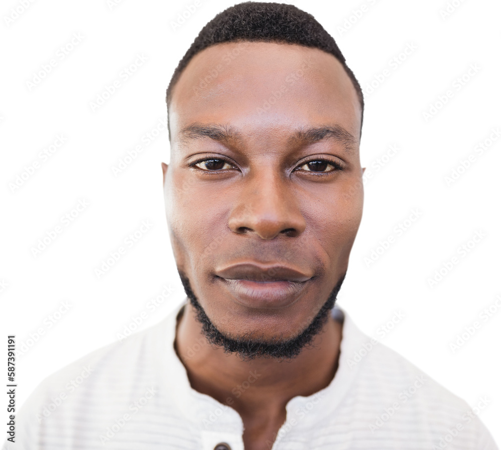 Fototapeta premium Close-up portrait of young man