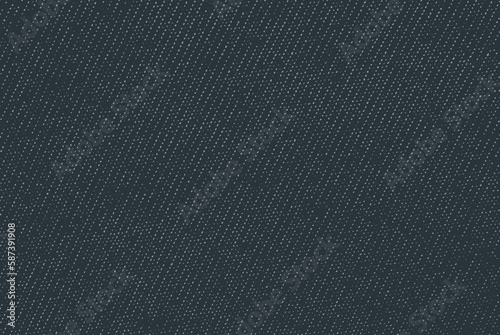 An illustration of a dark gray color denim texture or pattern
