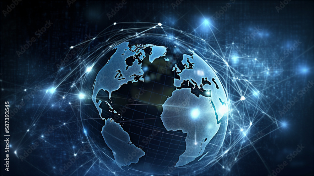 Tecnologia, globalização, inteligência artificial, o futuro é agora. Tecnologia, globalização, inteligência artificial, o futuro é agora.