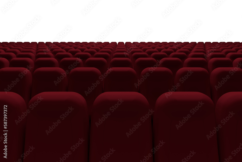 Obraz premium Theater chairs in row