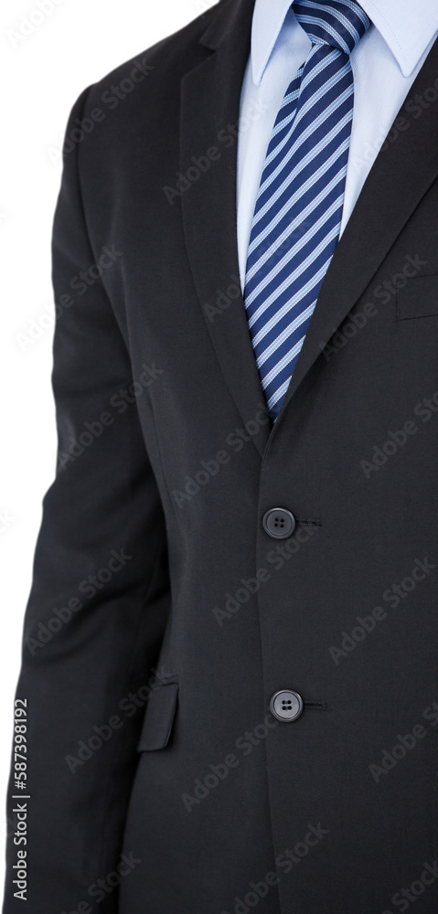 Mid section of well dressed businessman Mid section of well dressed businessman