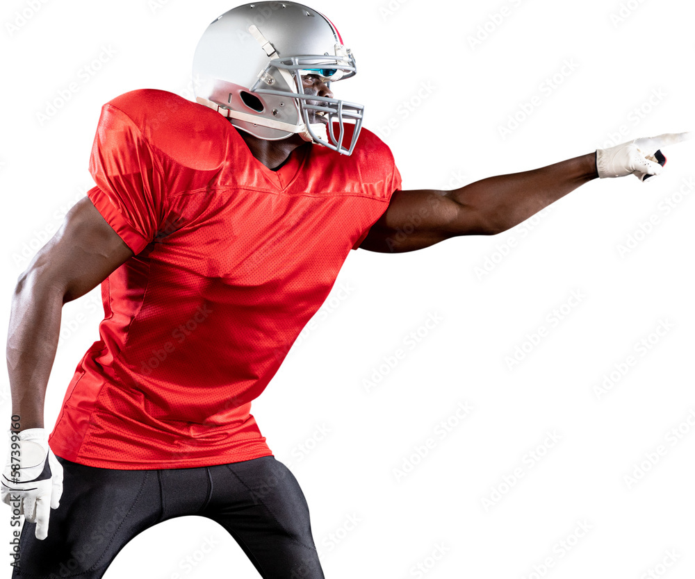 Fototapeta premium American football player