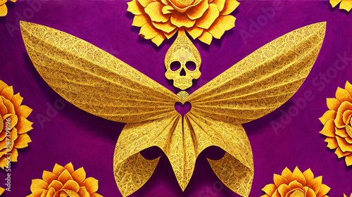 Día de Muertos México: Papel Picado