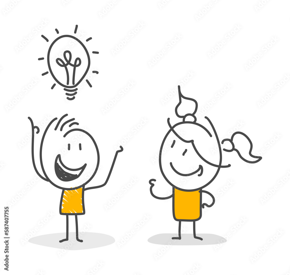 Stick figures. Isolated on white background. Hand drawn Doodle Line Art Cartoon Design character. Stick figures. Isolated on white background. Hand drawn Doodle Line Art Cartoon Design character.