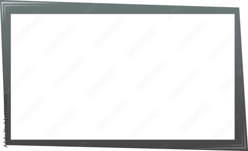 Obraz premium Illustration of led monitor