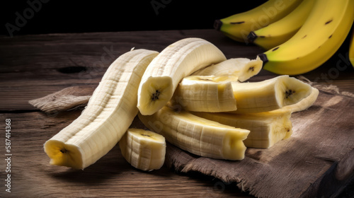 Ripe Bunch of Bananas