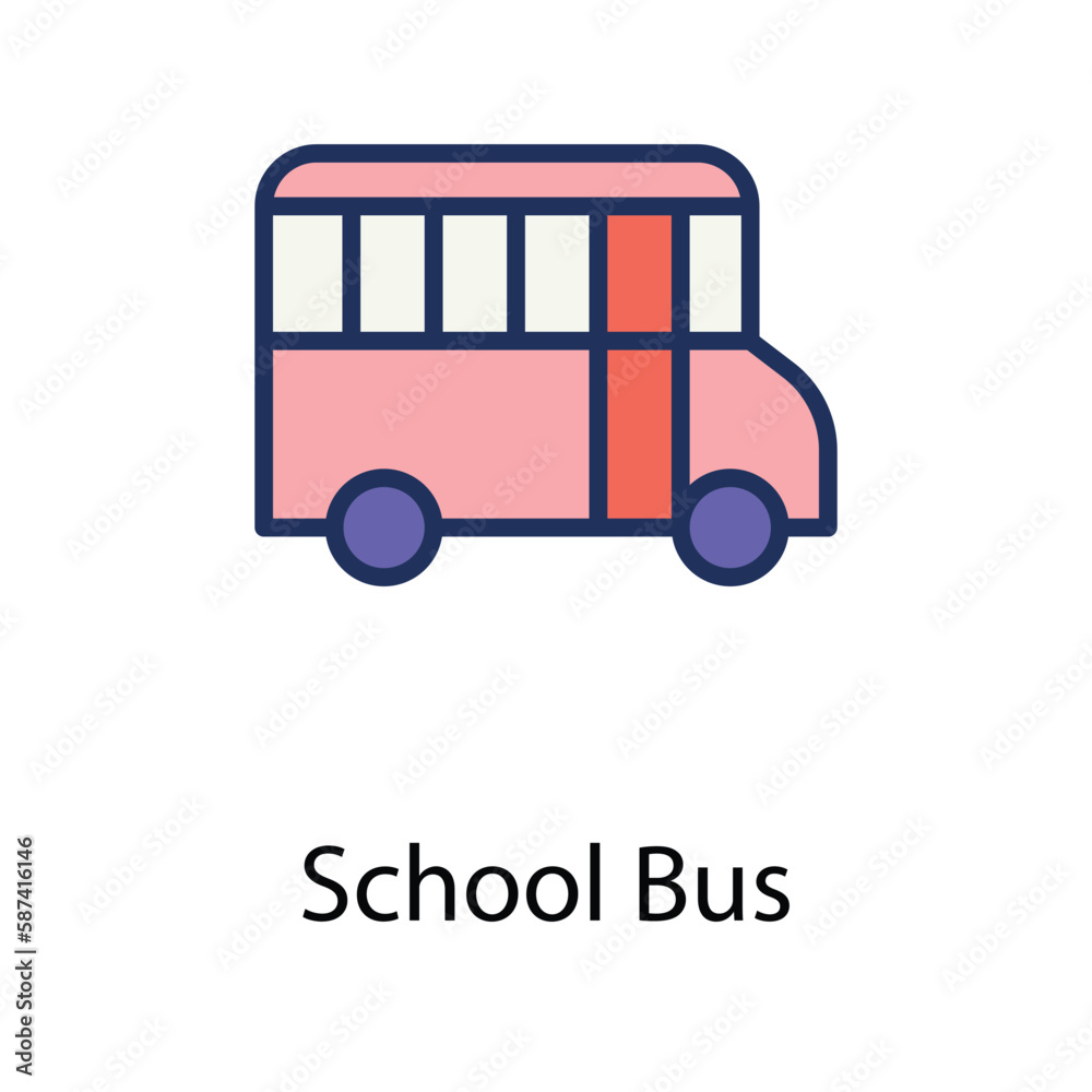 School Bus icon. Suitable for Web Page, Mobile App, UI, UX�and�GUI�design. School Bus icon. Suitable for Web Page, Mobile App, UI, UX�and�GUI�design.