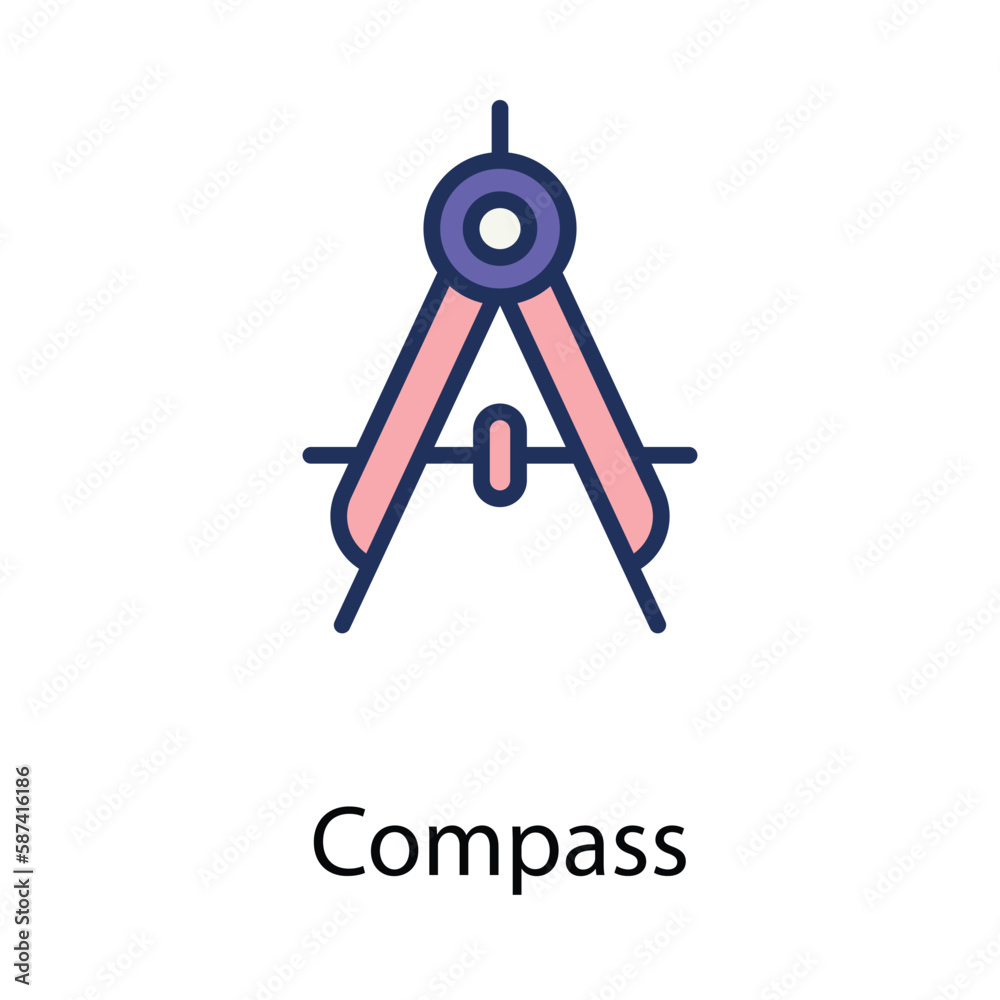 Compass icon. Suitable for Web Page, Mobile App, UI, UX�and�GUI�design. Compass icon. Suitable for Web Page, Mobile App, UI, UX�and�GUI�design.