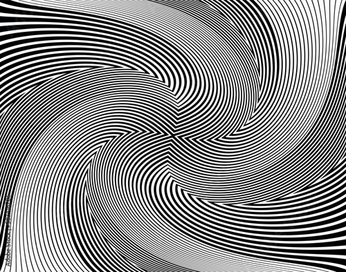 Obraz na plátně Line art optical