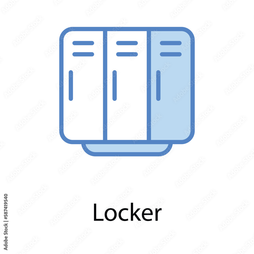 Locker icon. Suitable for Web Page, Mobile App, UI, UX�and�GUI�design. Locker icon. Suitable for Web Page, Mobile App, UI, UX�and�GUI�design.