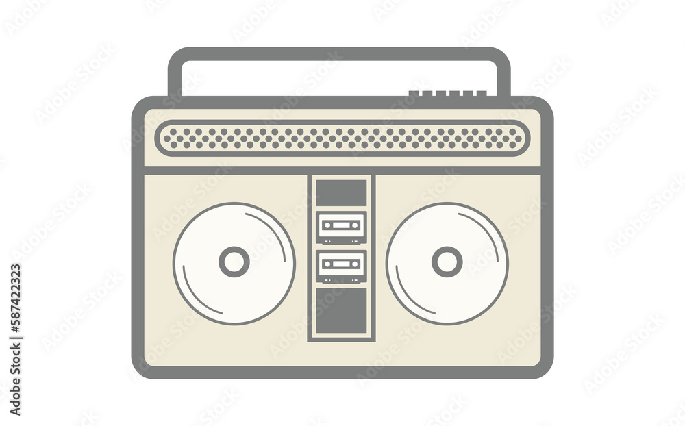 Digital image of radio Digital image of radio