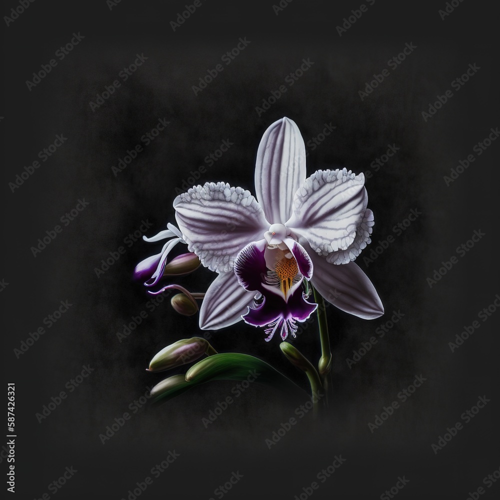 Orquídea & Plantas - Generative AI