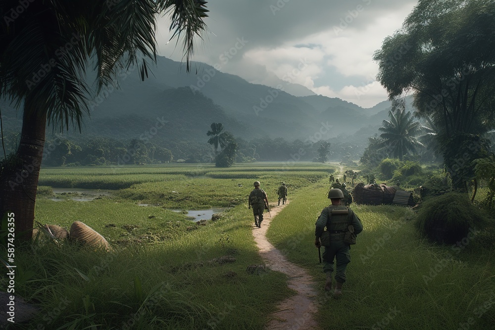 Guerra Vietnam - Generative IA