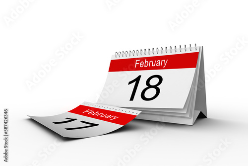 Start of 18th February after 17th