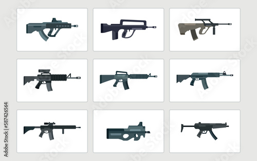 American weapons, European weapons, American rifles, French weapons, Assault rifles, War in Ukraine