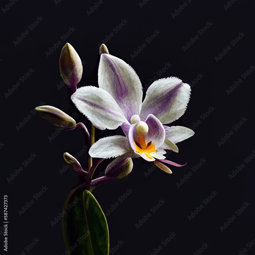 Orquídea & Plantas - Generative AI
