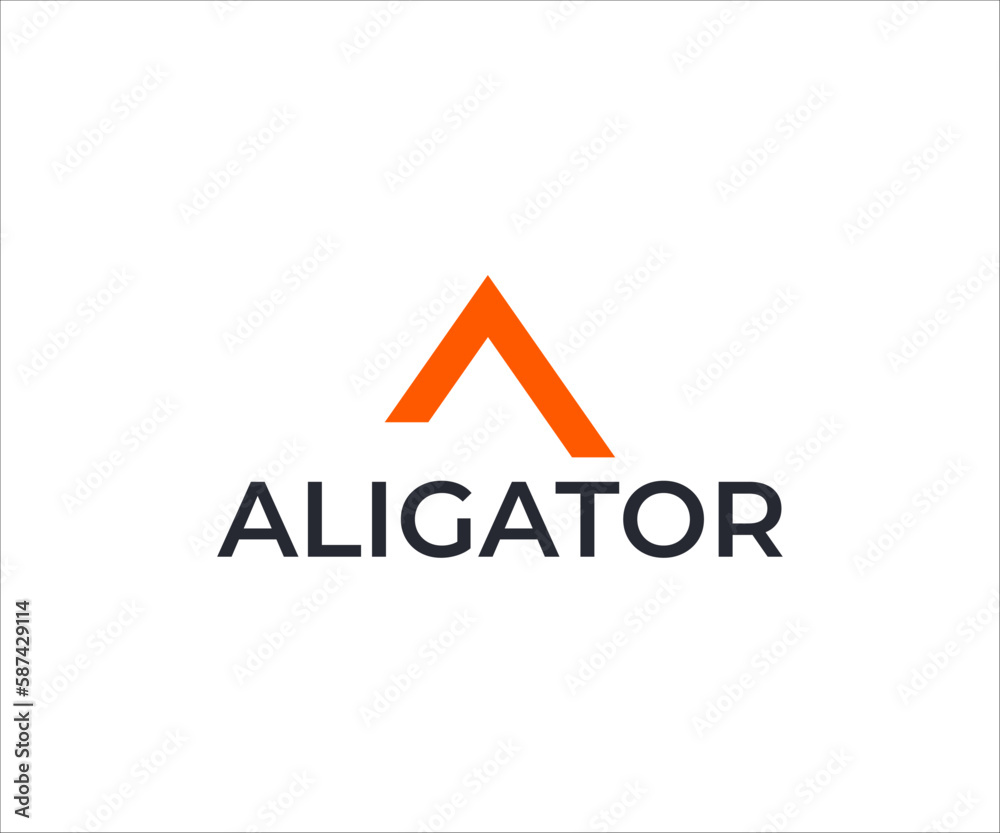 Aligator named logo for technology and open source software and research applications. Aligator named logo for technology and open source software and research applications.