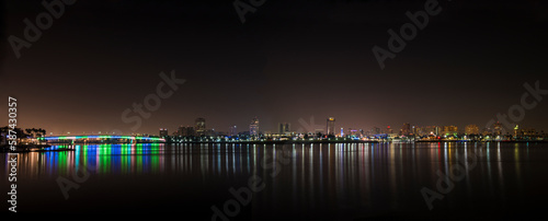 Long Beach Skyline and Queensway Bridge photo