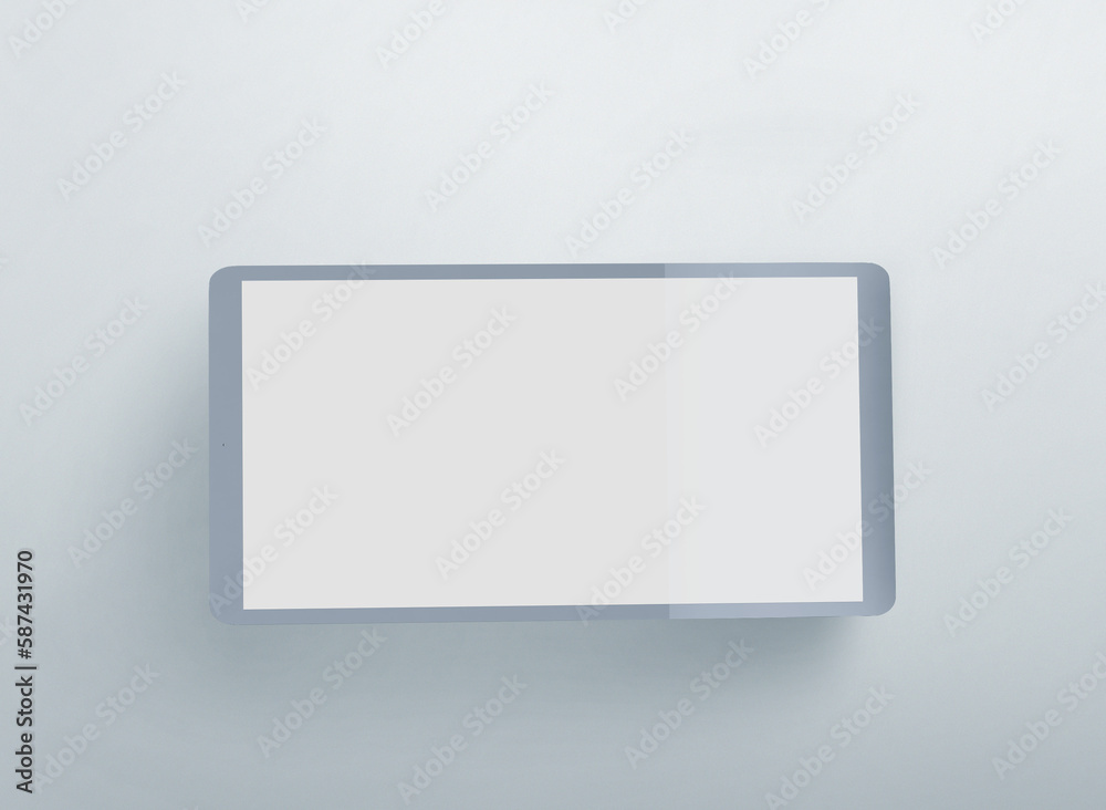 Mobile phone with white screen Mobile phone with white screen
