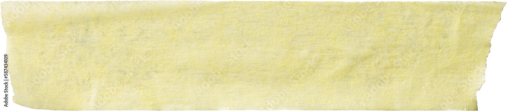 Image of close up of yellow tape with copy space on transparent background Image of close up of yellow tape with copy space on transparent background