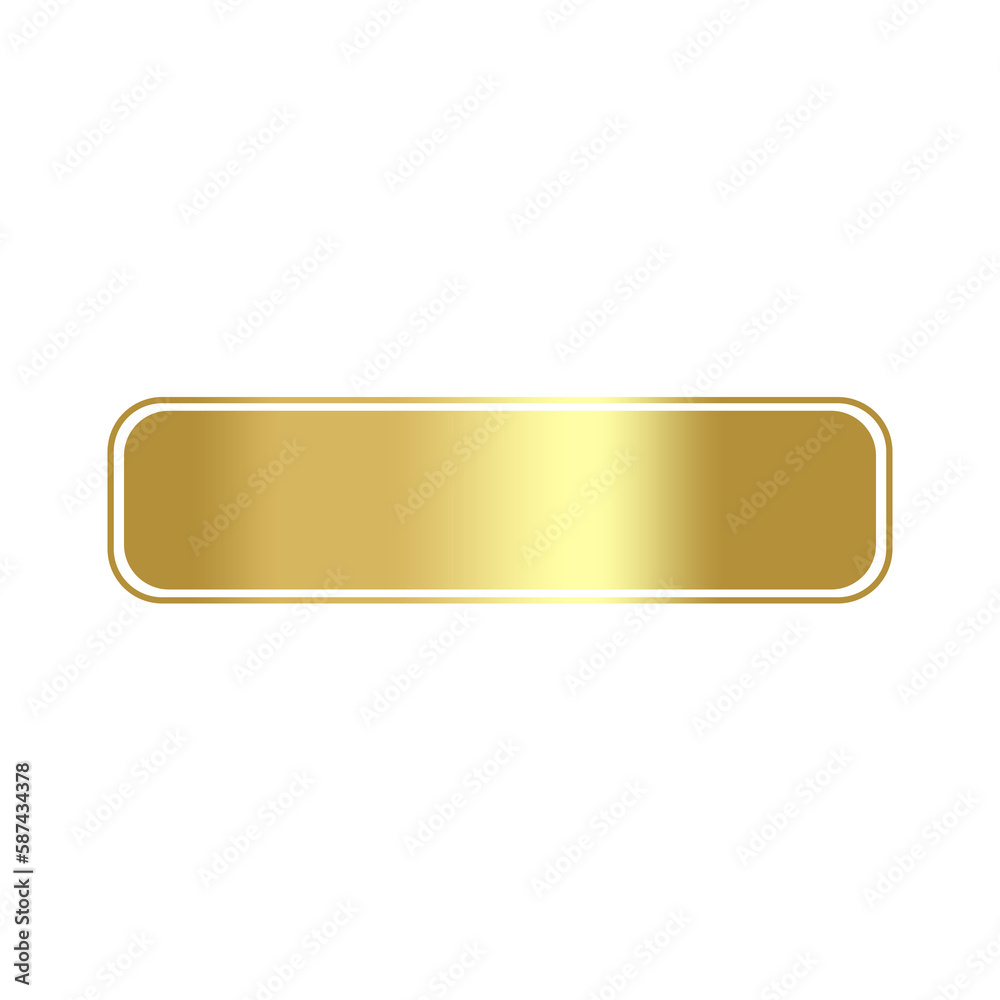 gold banner and frame gold banner and frame