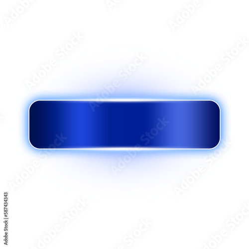 blue banner and light