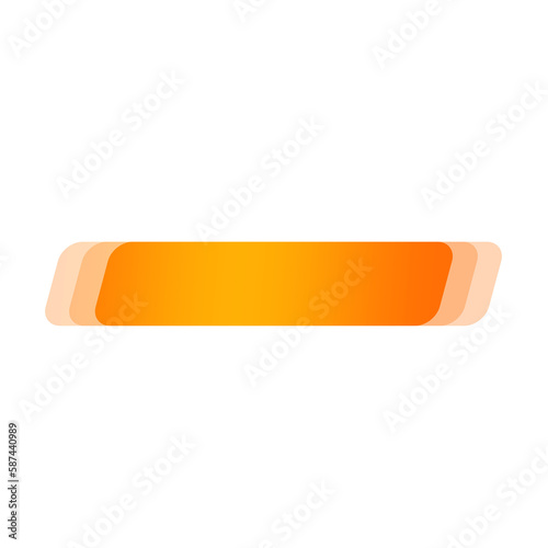 orange banner