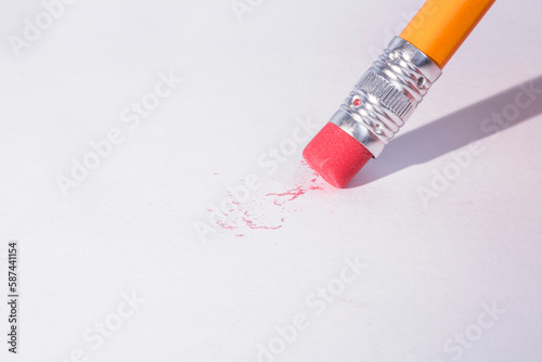 Pencil erasing