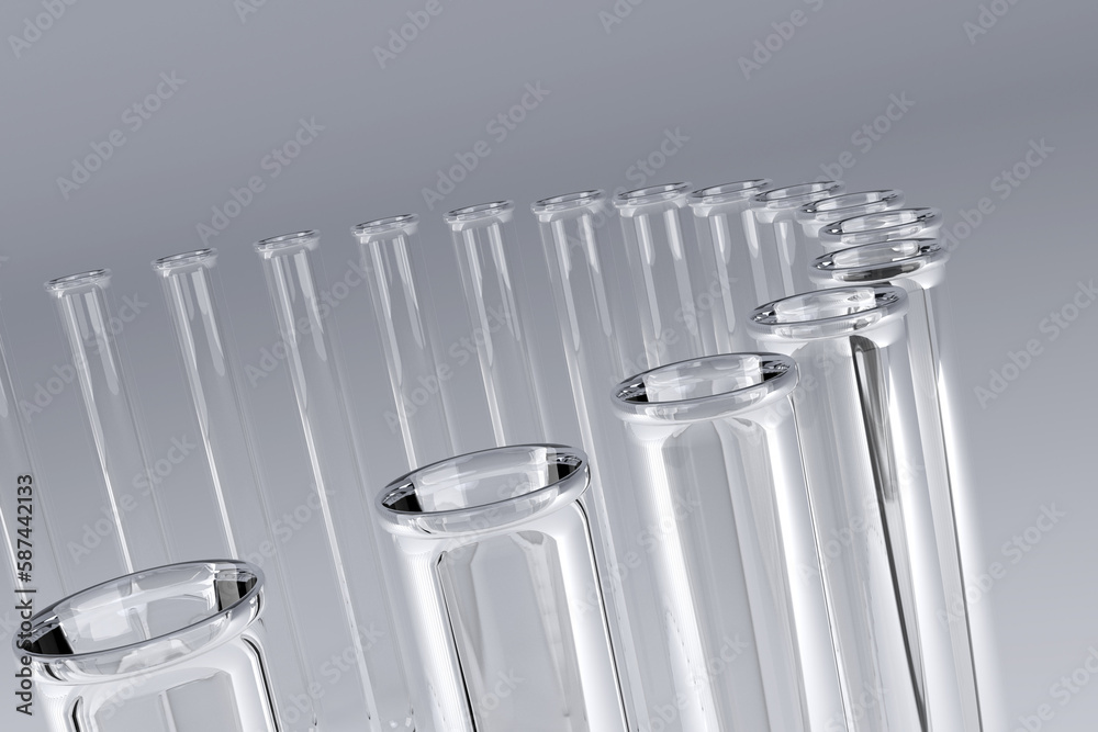 Test tube with chemical solution