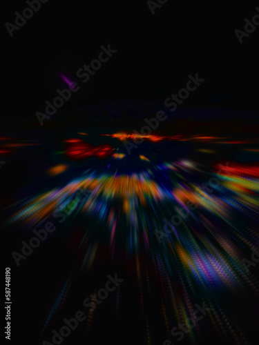 abstract illustration for desktop screen savers of electronic devices and showcases