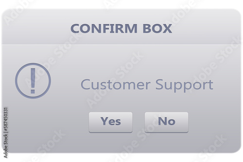 Close-up of dialogue box with text  photo