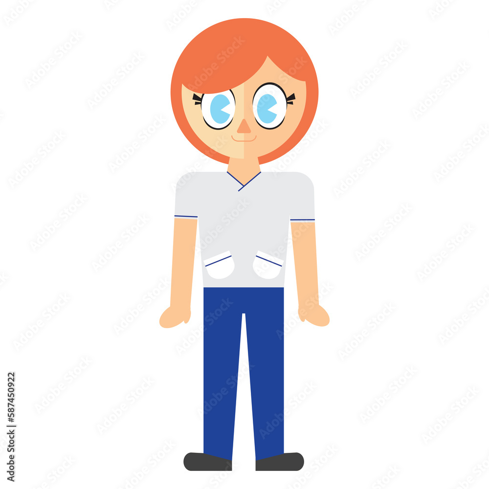 Digitally generated image of woman Digitally generated image of woman
