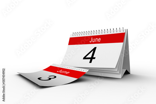 Beginning of 4th June