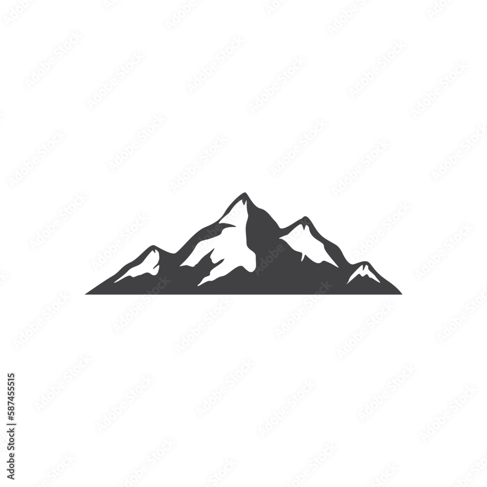 mountain logo icon design vector mountain logo icon design vector