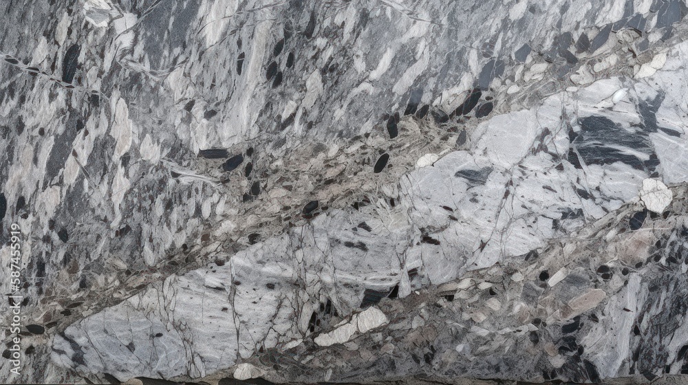 Granite stone texture. Grey granite from Italy pattern background. Generative AI Granite stone texture. Grey granite from Italy pattern background. Generative AI
