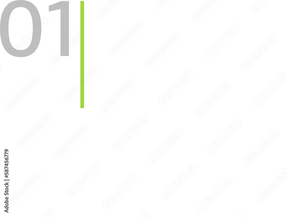 Illustration of numeric number Illustration of numeric number