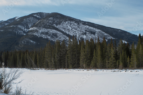 Fototapeta Naklejka Na Ścianę i Meble -  Canadian Rocky Mountains in Banff National Park, Alberta.