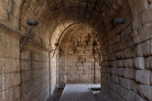 inside of the castle