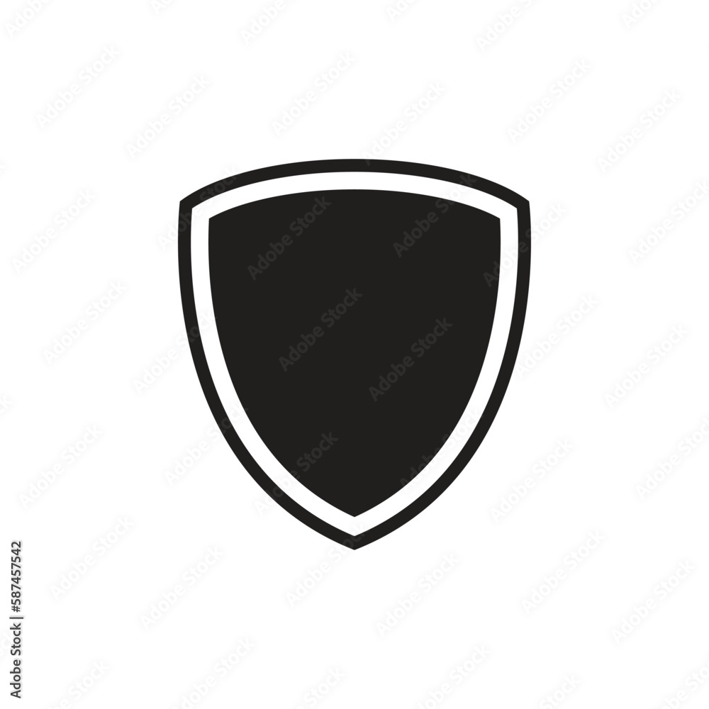 shield logo icon design vector shield logo icon design vector