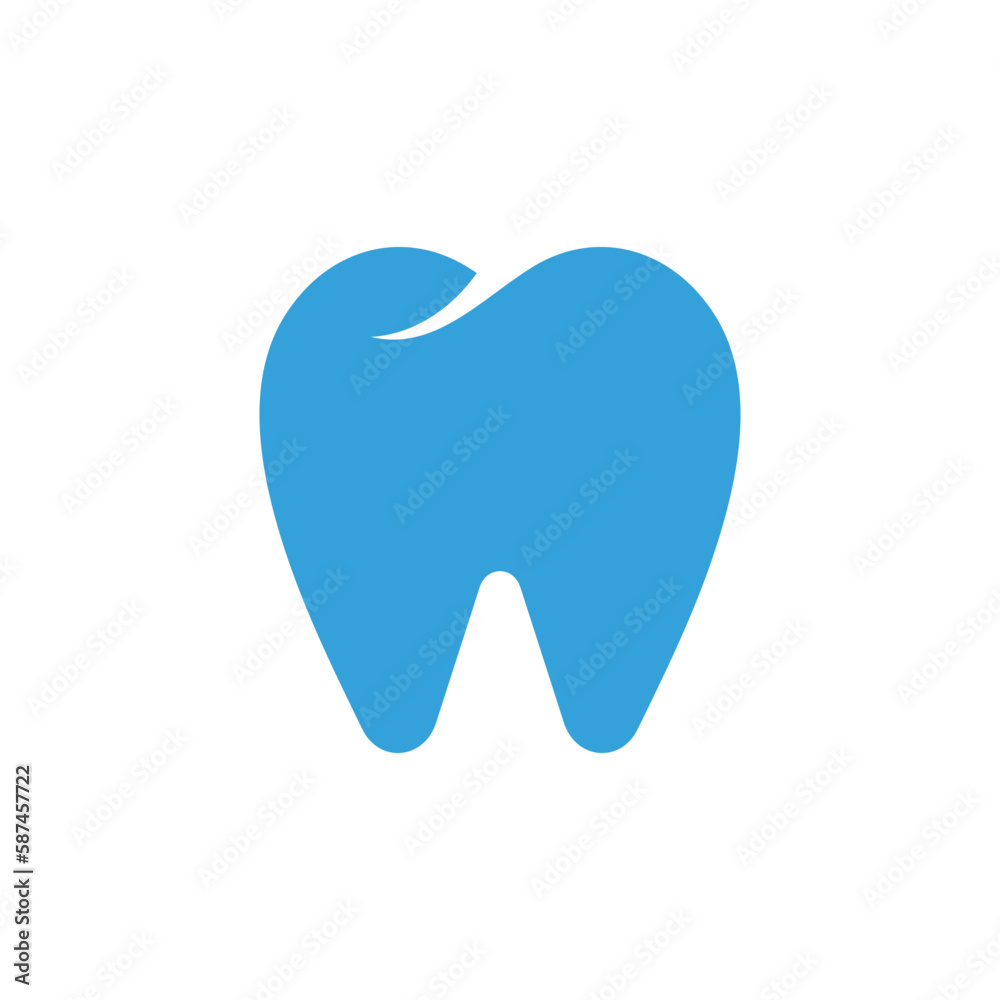 dental care logo icon design vector