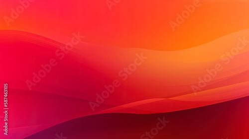 Colorful gradient abstract backgrounds in Luscious Red color. Abstract colorful gradient background for design as banner, ads, and presentation concept. Generative AI