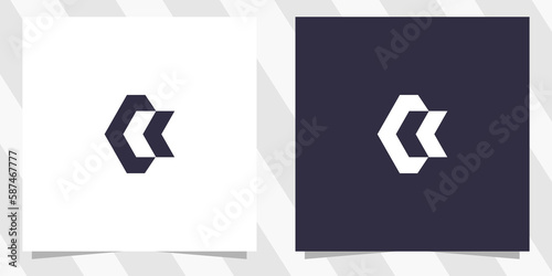 letter c logo design template