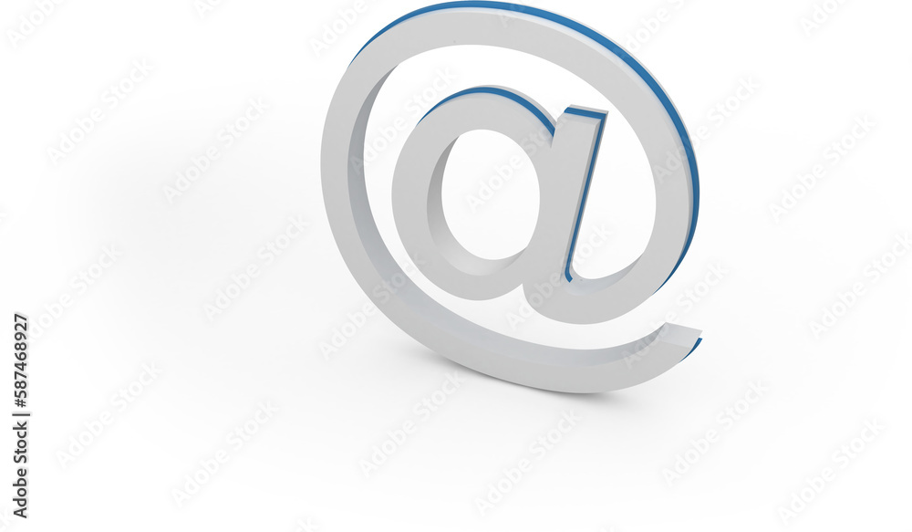 At e-mail symbol At e-mail symbol
